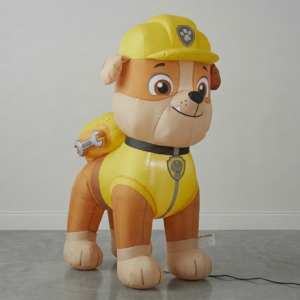 Paw Patrol Rubble Blow Up Inflatable Yard 4" Foot Decoration Party Prop Sign Holiday Birthday
