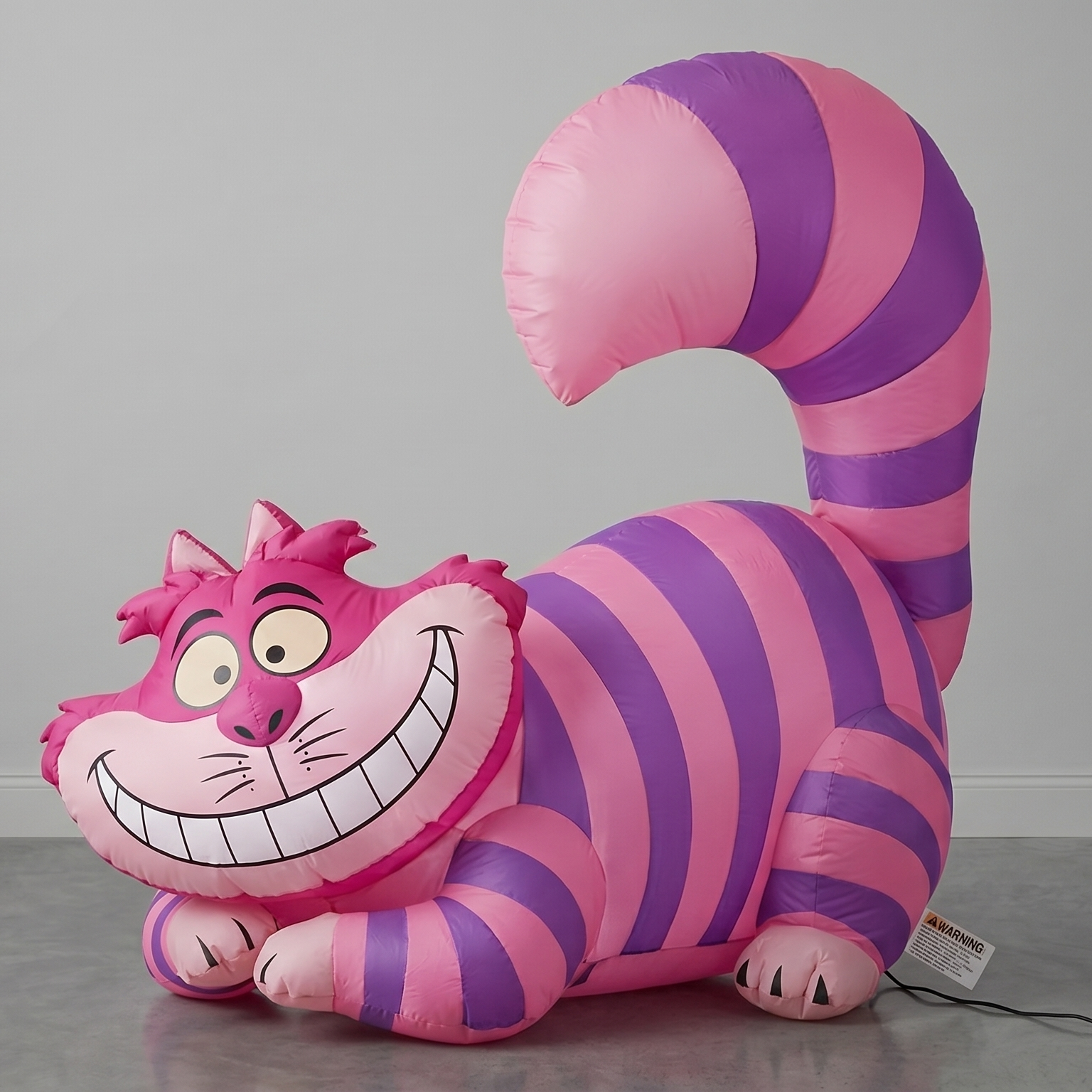 Alice in Wonderland Cheshire Cat Inflatable Yard 5' Foot Decoration Party Prop Sign Holiday Birthday