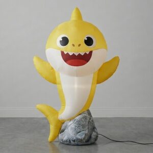 Baby Shark Inflatable Yard 4' Foot Decoration Party Prop Sign Holiday Birthday