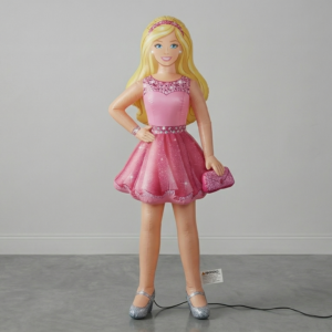 Barbie Girl Doll Blow Up Inflatable Yard 4' Foot Decoration Party Prop Sign Holiday Birthday