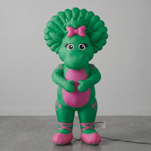 Barney and Friends Baby Bop Inflatable Yard 4' Foot Decoration Party Prop Sign Holiday Birthday