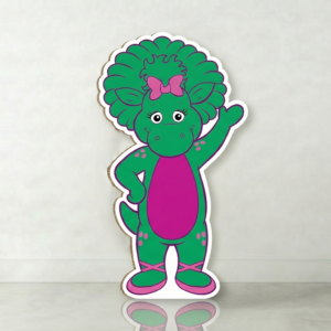 Barney and Friends Baby Bop Cardboard Cutout Yard Sign Life Size Prop Decoration Party Birthday