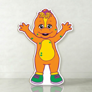 Barney and Friends Riff Cardboard Cutout Yard Sign Life Size Prop Decoration Party Birthday