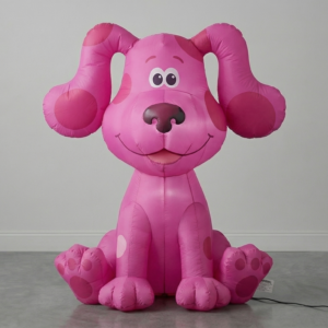 Blue's Clues Magenta Blow Up Inflatable Yard 3.5" Foot Decoration Party Prop Sign Holiday Birthday