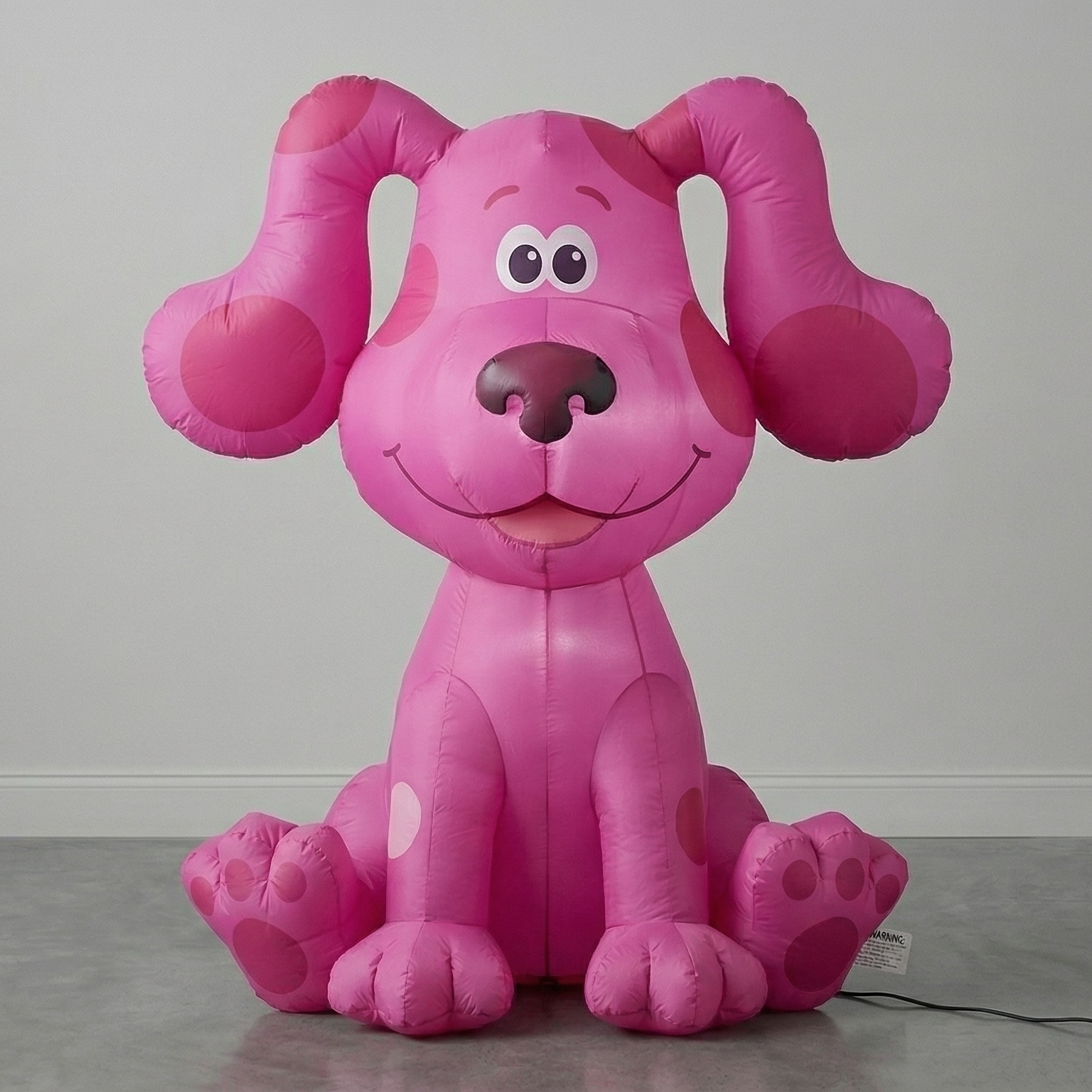 Blue's Clues Magenta Blow Up Inflatable Yard 3.5" Foot Decoration Party Prop Sign Holiday Birthday