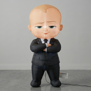 Boss Baby Boy Blow Up Inflatable Yard 4" Foot Decoration Party Prop Sign Holiday Birthday