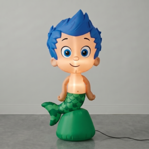 Bubble Guppies Gil Inflatable Yard 5' Foot Decoration Party Prop Sign Holiday Birthday