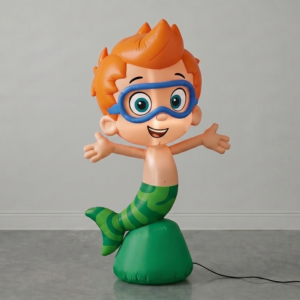 Bubble Guppies Nonny Inflatable Yard 5' Foot Decoration Party Prop Sign Holiday Birthday