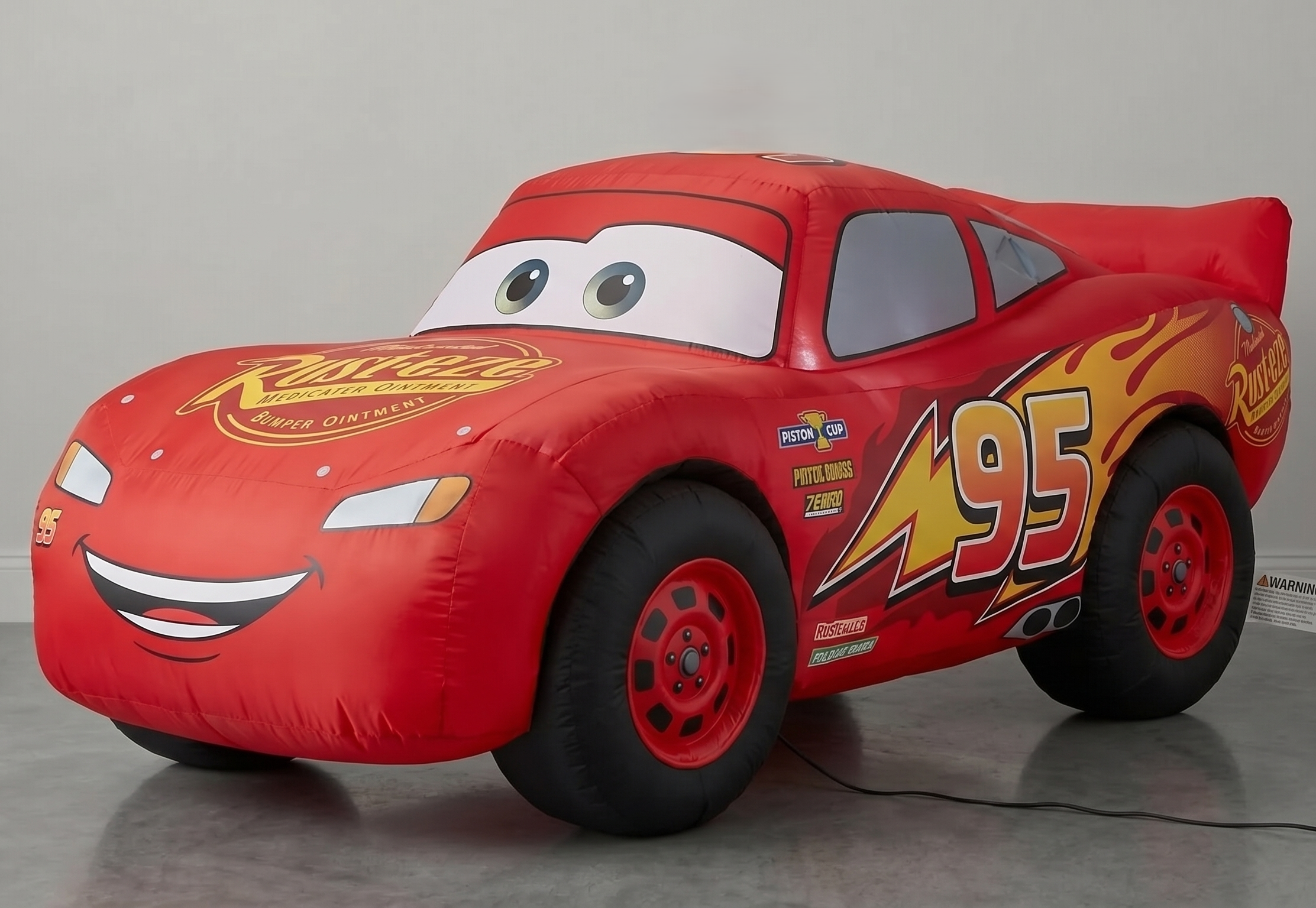 Cars Lightning McQueen Inflatable Yard 6' Foot Decoration Party Prop Sign Holiday Birthday