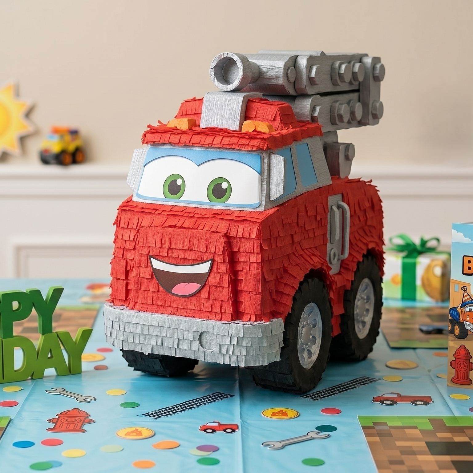 Chuck and Friends Boomer Tonka 3D Pinata 24" inch Decoration Party Birthday