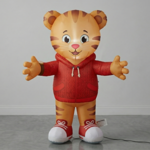 Daniel Tiger's Neighborhood Daniel Blow Up Inflatable Yard 4" Foot Decoration Party Prop Sign Holiday Birthday