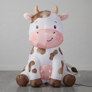 Barn Farm Animals Cute Cow Inflatable Yard 4' Foot Decoration Party Prop Sign Holiday Birthday
