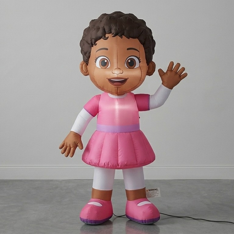 Gracie's Corner Cece Inflatable Yard 3.5' Foot Decoration Party Prop Sign Holiday Birthday
