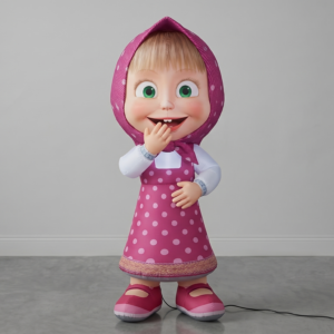 Masha and the Bear Inflatable Yard 4' Foot Decoration Party Prop Sign Holiday Birthday