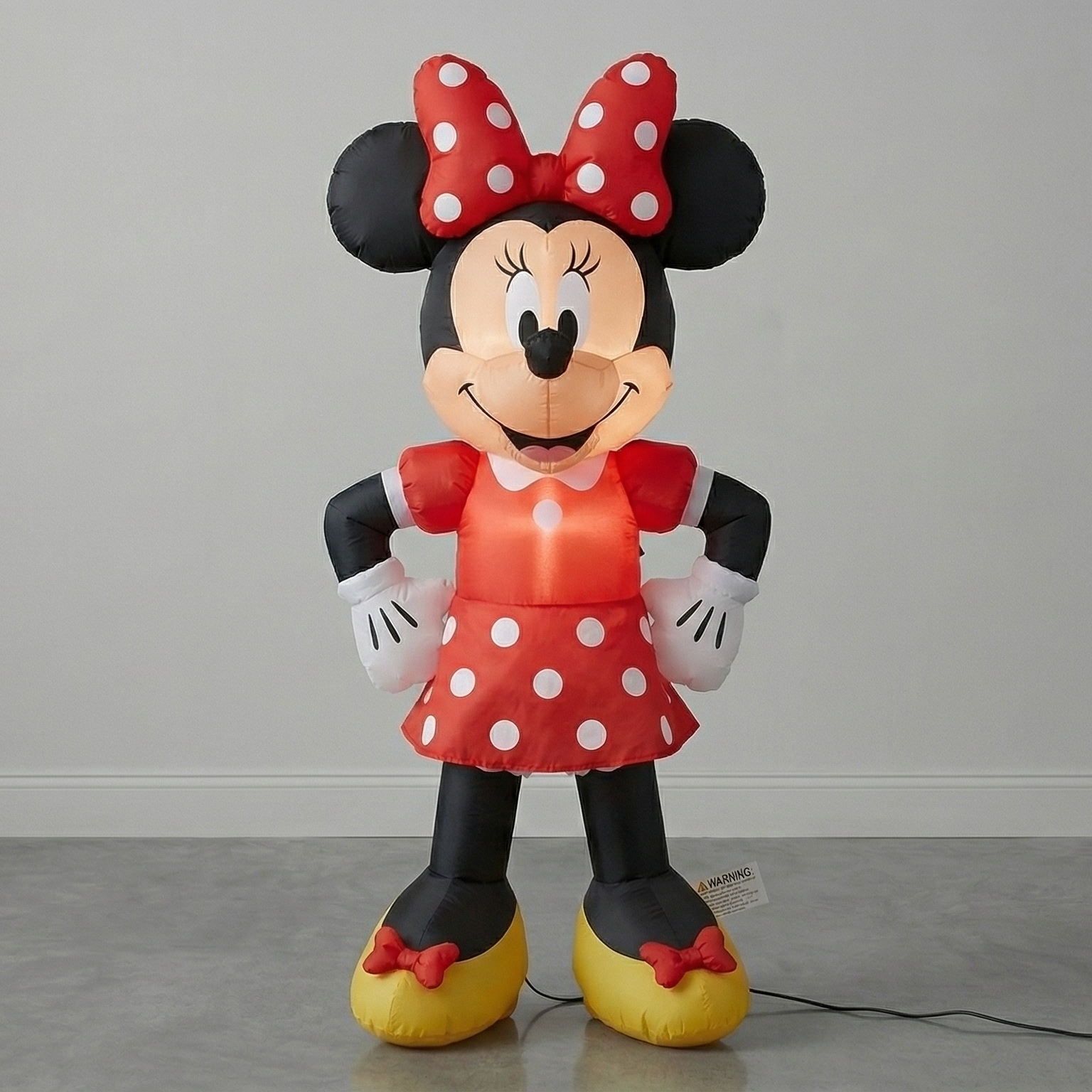 Mickey Mouse Minnie Mouse Blow Up Inflatable Yard 4' Foot Decoration Party Prop Sign Holiday Birthday