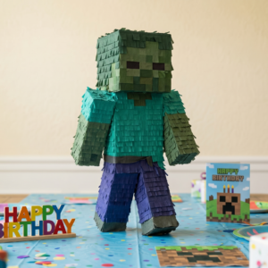 Minecraft Zombie 3D Pinata 24" inch Decoration Party Birthday