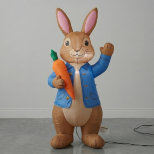 Peter Rabbit Blue Coat Blow Up Inflatable Yard 4" Foot Decoration Party Prop Sign Holiday Birthday