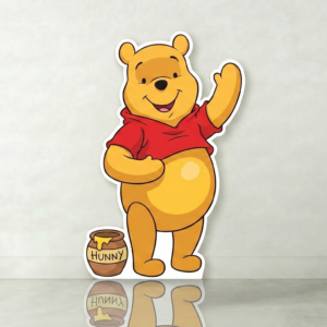 Winnie the Pooh Cardboard Cutout Yard Sign Life Size Prop Decoration Party Birthday