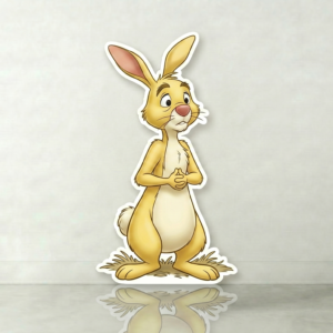 Winnie the Pooh Rabbit Cardboard Cutout Yard Sign Life Size Prop Decoration Party Birthday