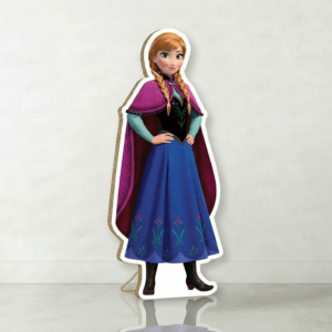 Princess Frozen Anna Cardboard Cutout Yard Sign Life Size Prop Decoration Party Birthday