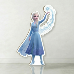 Princess Frozen Queen Elsa Cardboard Cutout Yard Sign Life Size Prop Decoration Party Birthday