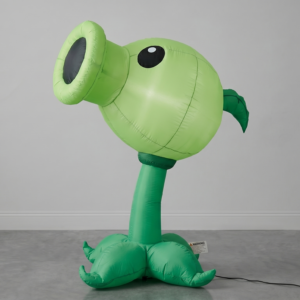 Plants vs Zombies Peashooter Inflatable Yard 4' Foot Decoration Party Prop Sign Holiday Birthday