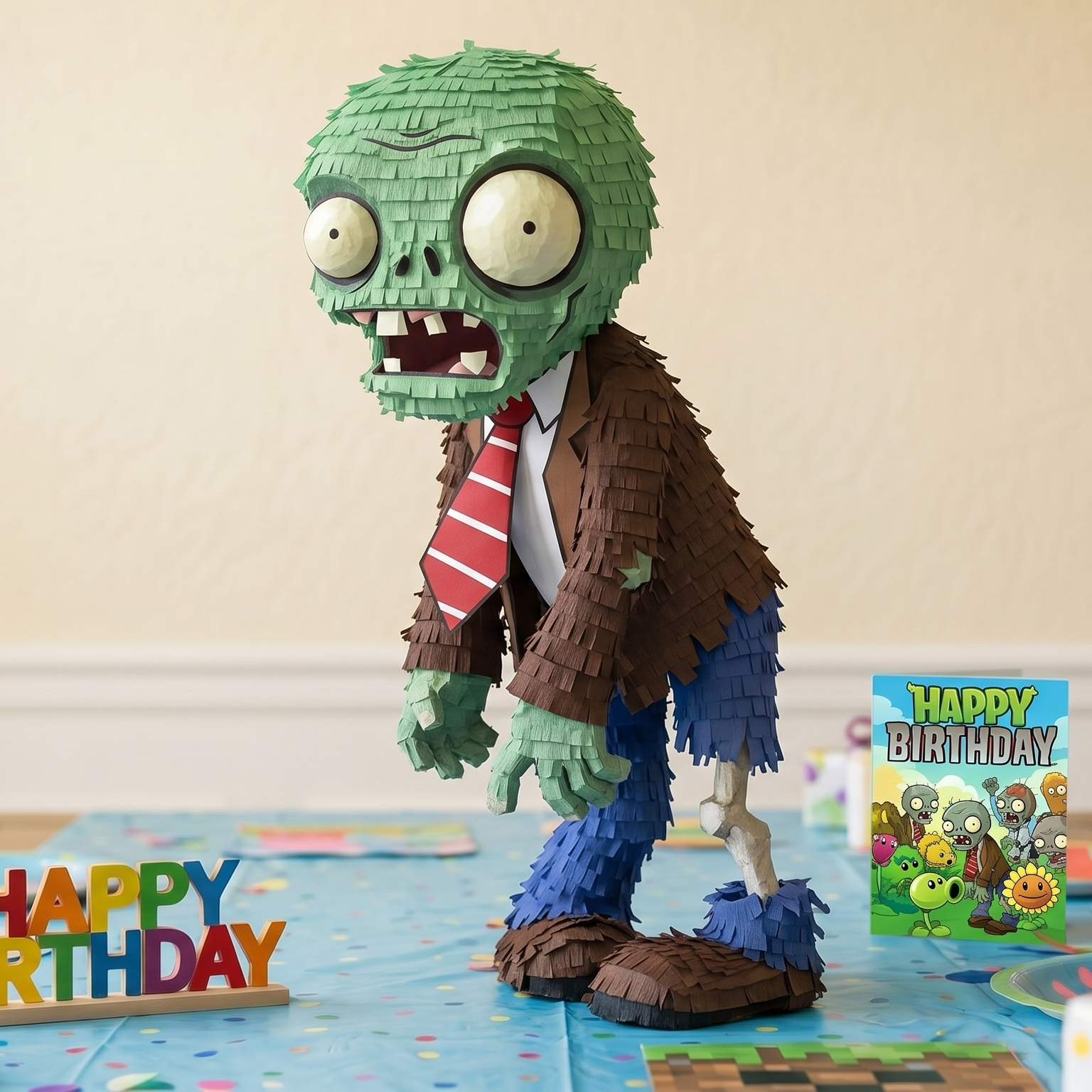 Plants vs Zombies Zombie 3D Pinata 24" inch Decoration Party Birthday