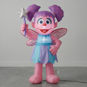 Sesame Street Abby Cadabby Blow Up Inflatable Yard 4" Foot Decoration Party Prop Sign Holiday Birthday