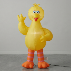 Sesame Street Big Bird Blow Up Inflatable Yard 5" Foot Decoration Party Prop Sign Holiday Birthday