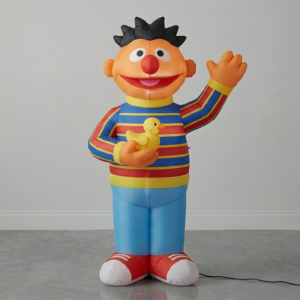 Sesame Street Ernie Blow Up Inflatable Yard 4" Foot Decoration Party Prop Sign Holiday Birthday