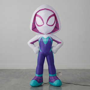Spidey and his Amazing Friends Ghost Spider Gwen Inflatable Yard 5' Foot Decoration Party Prop Sign Holiday Birthday