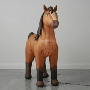 Spirit Riding Free Blow Up Inflatable Yard 5" Foot Decoration Party Prop Sign Holiday Birthday