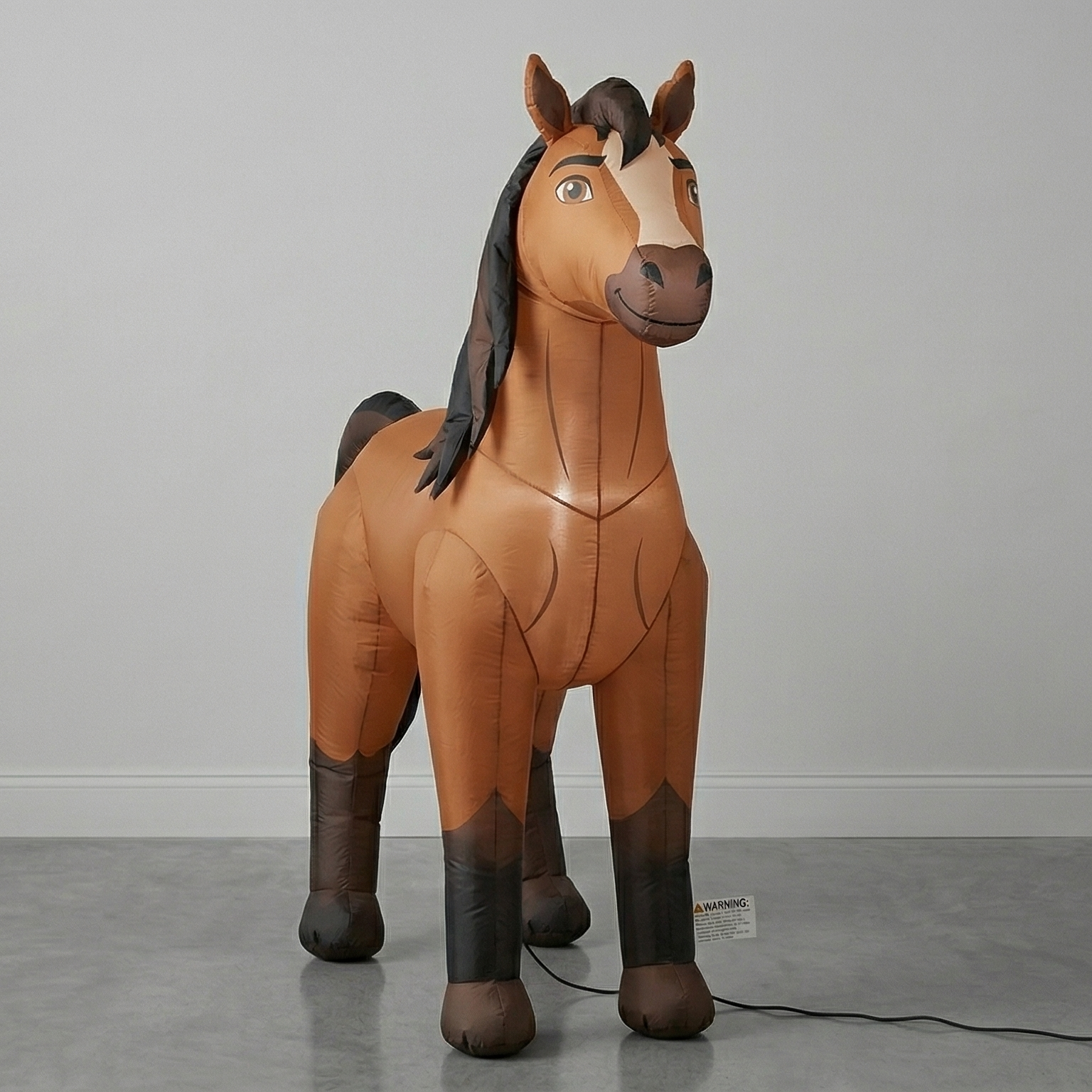 Spirit Riding Free Blow Up Inflatable Yard 5" Foot Decoration Party Prop Sign Holiday Birthday