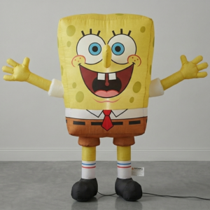SpongeBob SquarePants Blow Up Inflatable Yard 4" Foot Decoration Party Prop Sign Holiday Birthday