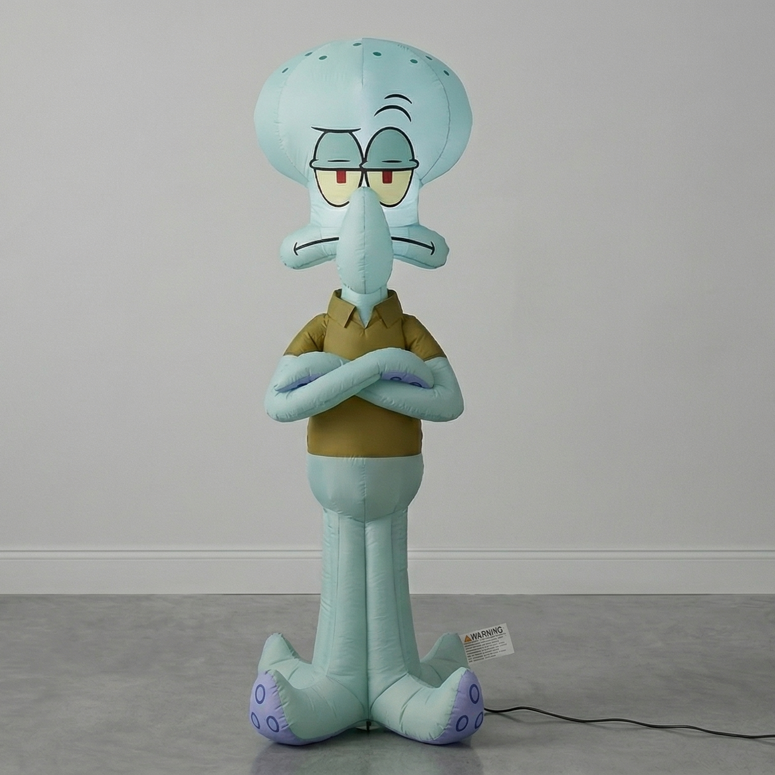 SpongeBob SquarePants Squidward Tentacles Blow Up Inflatable Yard 5' Foot Decoration Party Prop Sign Holiday Birthday