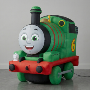 Thomas All Engines Go Percy Blow Up Inflatable Yard 4' Foot Decoration Party Prop Sign Holiday Birthday