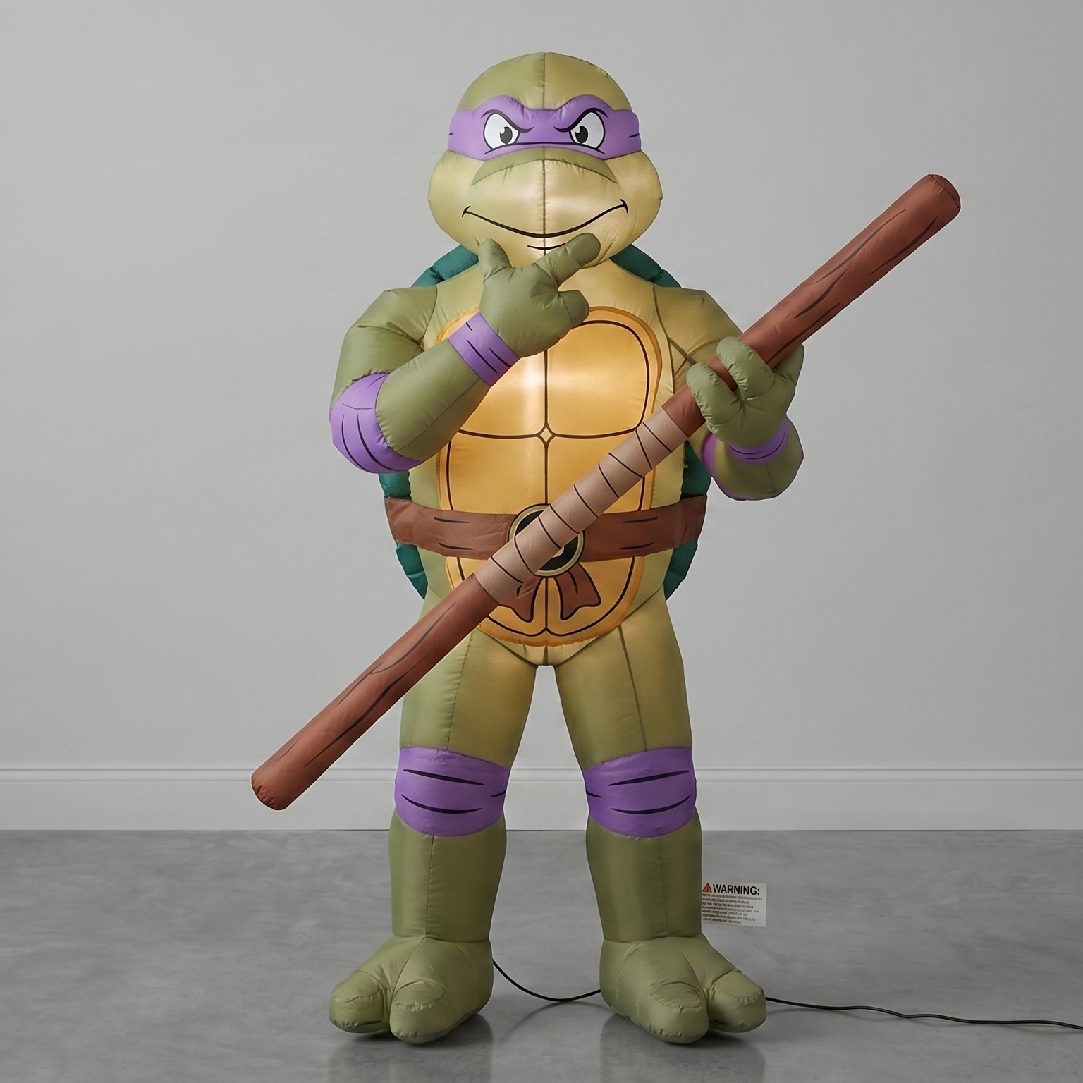 TMNT Ninja Turtles Donnie Donatello Inflatable Yard 5' Foot Decoration Party Prop Sign Holiday Birthday