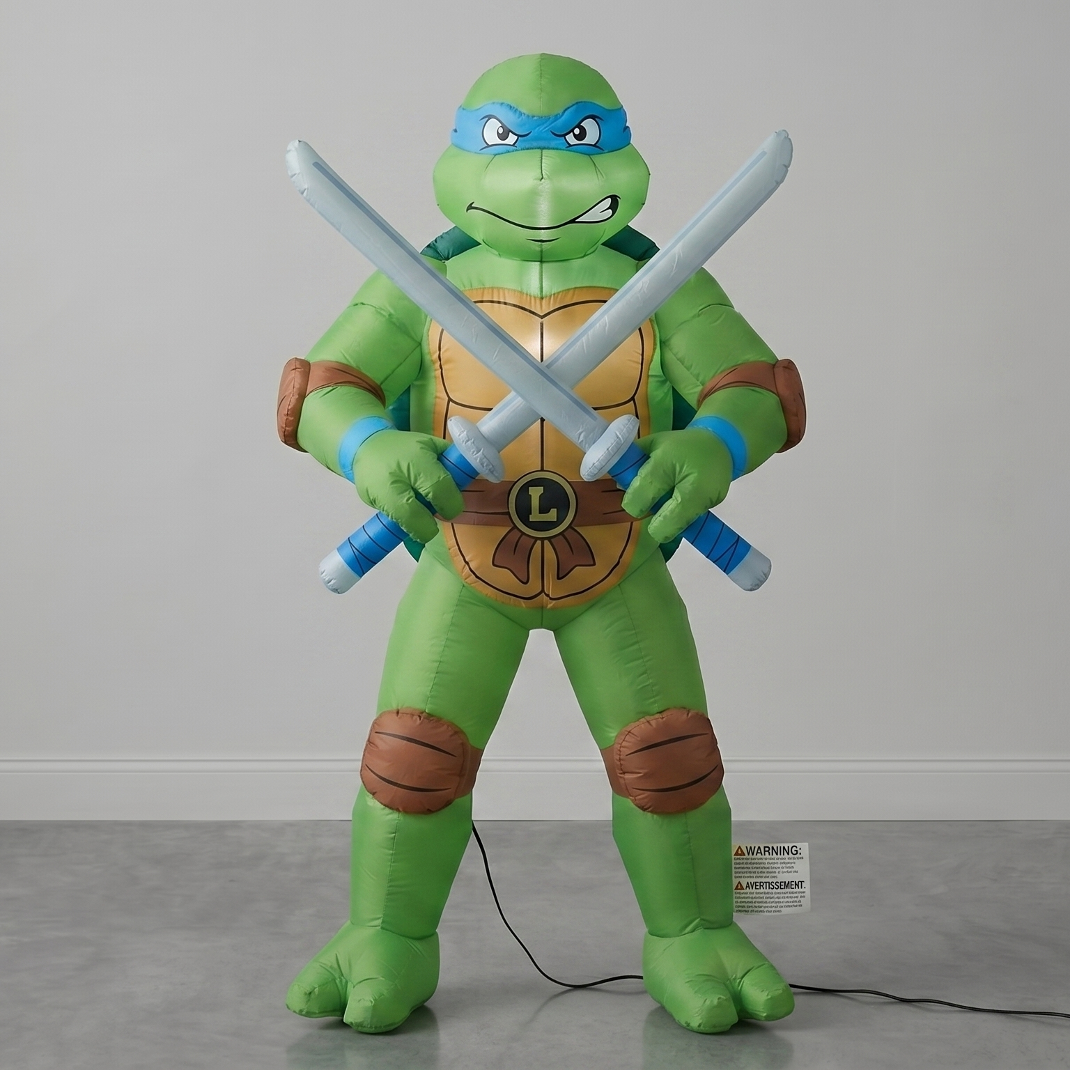 TMNT Ninja Turtles Leo Leonardo Inflatable Yard 5' Foot Decoration Party Prop Sign Holiday Birthday