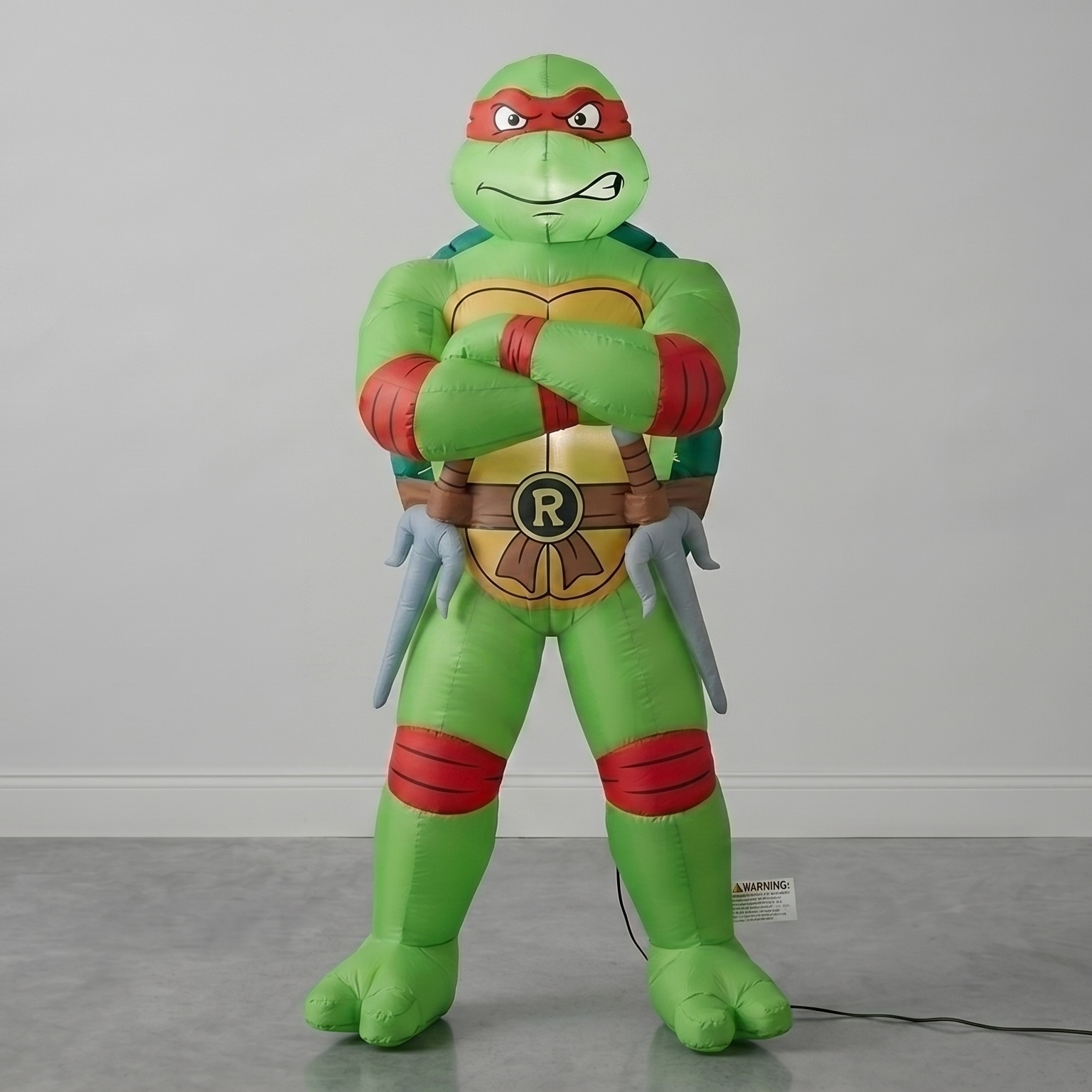 TMNT Ninja Turtles Raph Raphael Inflatable Yard 5' Foot Decoration Party Prop Sign Holiday Birthday