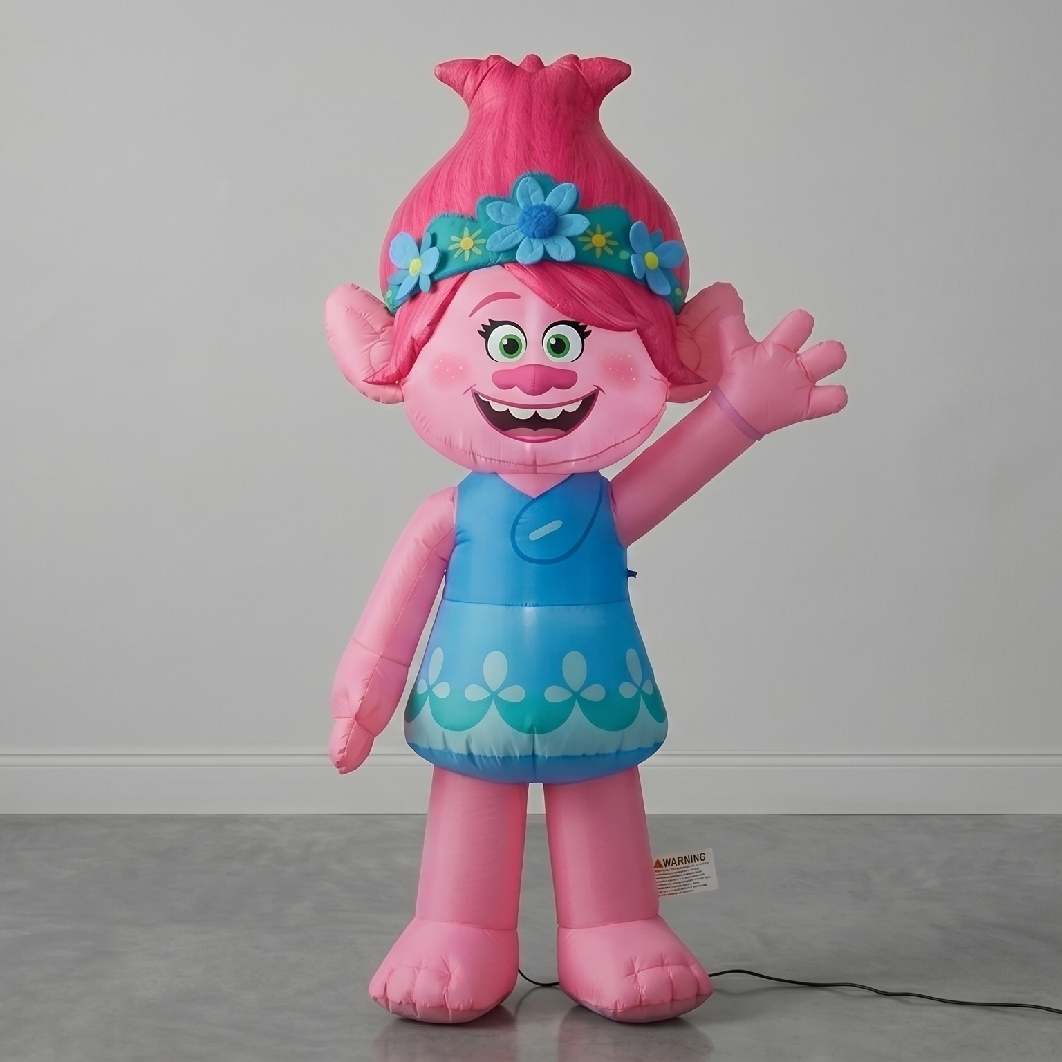 Trolls Poppy Inflatable Yard 5' Foot Decoration Party Prop Sign Holiday Birthday