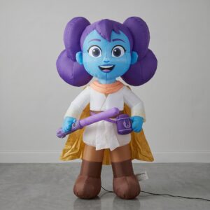 Star Wars Young Jedi Adventures Lys Inflatable Yard 4' Foot Decoration Party Prop Sign Holiday Birthday