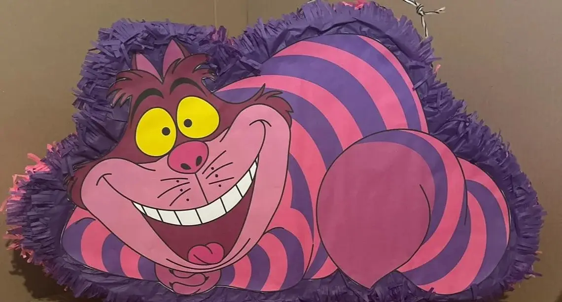 Alice in Wonderland Cheshire Cat 3D Pinata 24" inch Decoration Party Birthday Decor Gift