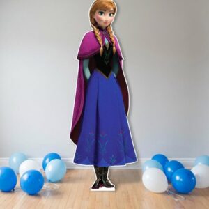 Frozen Princess Anna 5 Foot Coroplast Cutout Yard Sign Life Size Prop Decoration Party Birthday