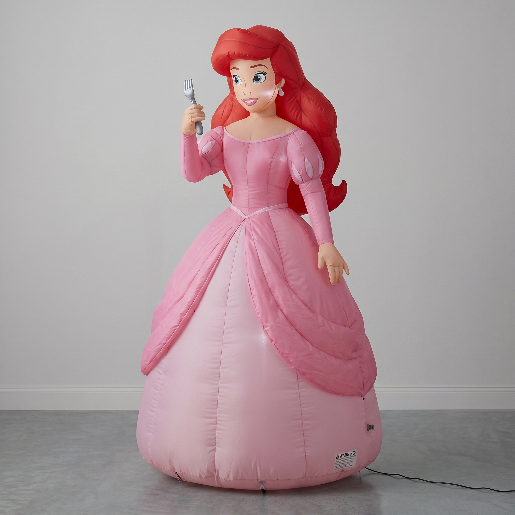 Princess Ariel Little Mermaid Inflatable Yard 5' Foot Decoration Party Prop Sign Holiday Birthday