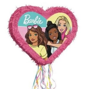 Barbie and Friends Heart 3D Pinata 24" inch Decoration Party Birthday Decor Gift
