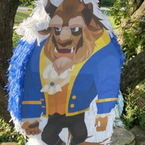 The Beauty and The Beast 3D Pinata 24" inch Decoration Party Birthday Decor Gift