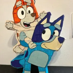 Bluey and Bingo Piggyback 3D Pinata 24" inch Decoration Party Birthday