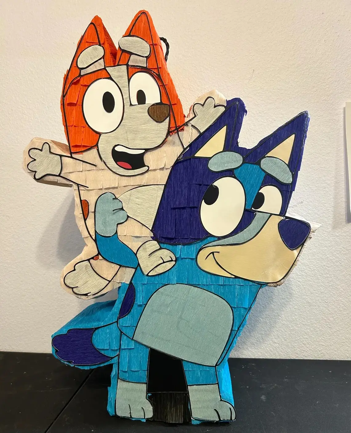 Bluey and Bingo Piggyback 3D Pinata 24" inch Decoration Party Birthday