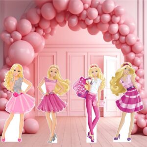Barbie Girl Doll Blonde Barbie 5 Foot Coroplast Cutout Yard Sign Life Size Prop Decoration Party Birthday