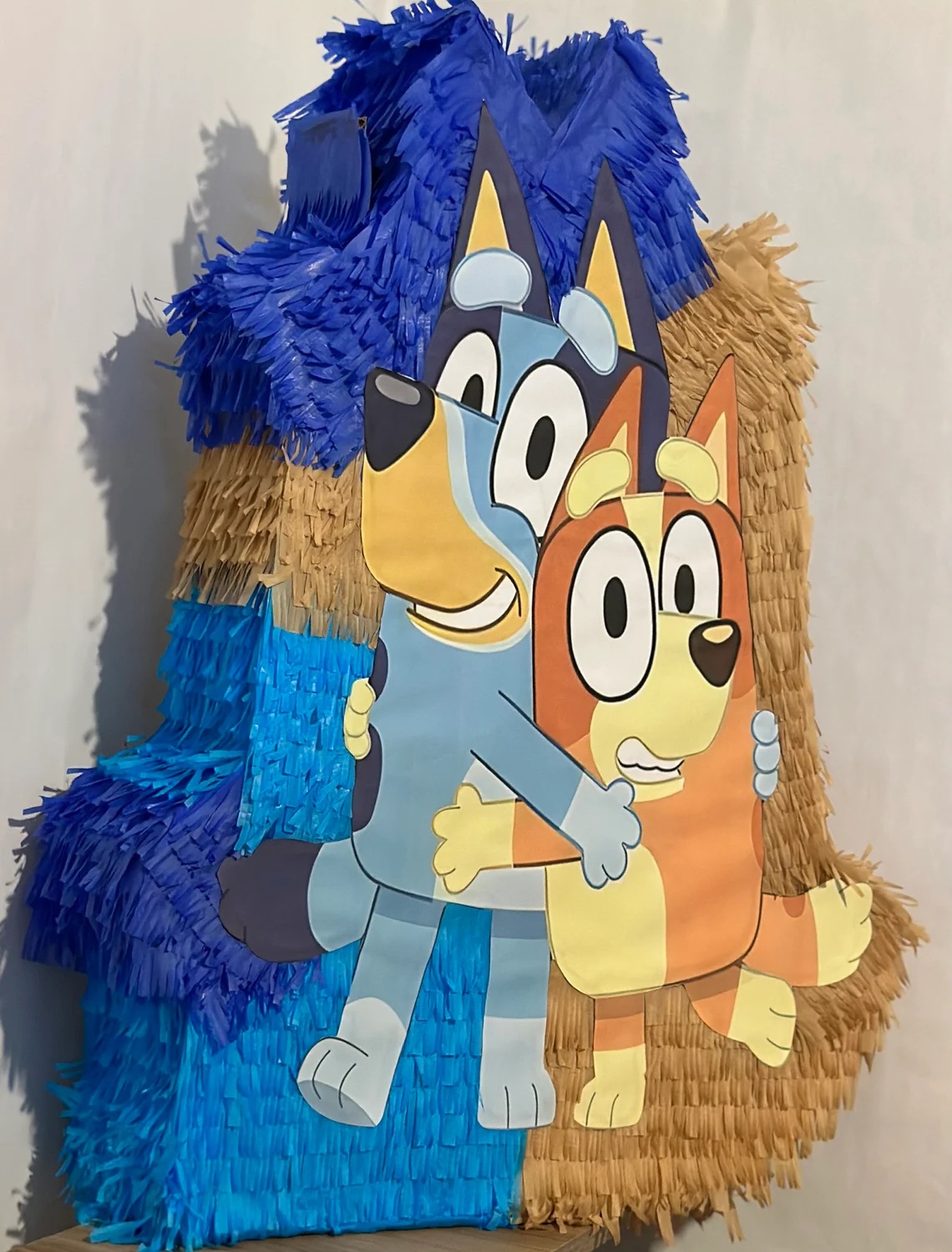 Bluey and Bingo Hugging 3D Pinata 24" inch Decoration Party Birthday Decor Gift